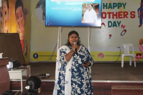 Mother’s Day was celebrated at Amrita Vidyalayam Bengaluru
