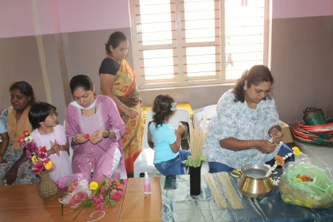 Mother’s Day was celebrated at Amrita Vidyalayam Bengaluru
