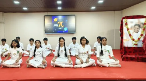 Pi Day Celebration Sparks Curiosity and Creativity at Amrita Vidyalayam, Manjeri