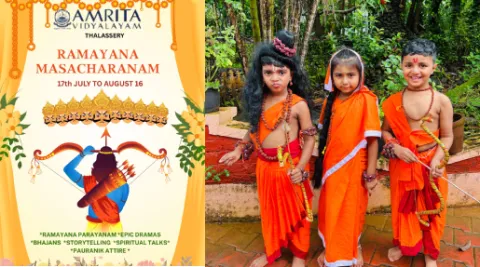 Little Legends in Divine Attire — A Beautiful Glimpse of Ramayana through Our Tiny Stars