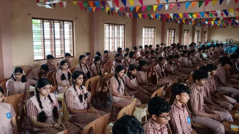 Reopening Day at Amrita Vidyalayam, Kakkad - 2025