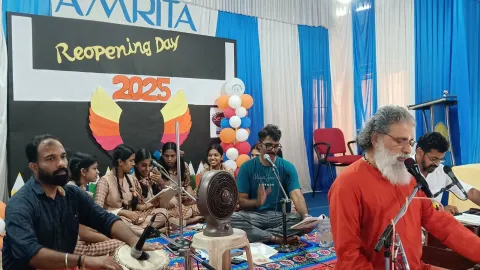 Reopening Day at Amrita Vidyalayam, Kakkad - 2025