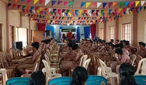 Reopening Day at Amrita Vidyalayam, Kakkad - 2025