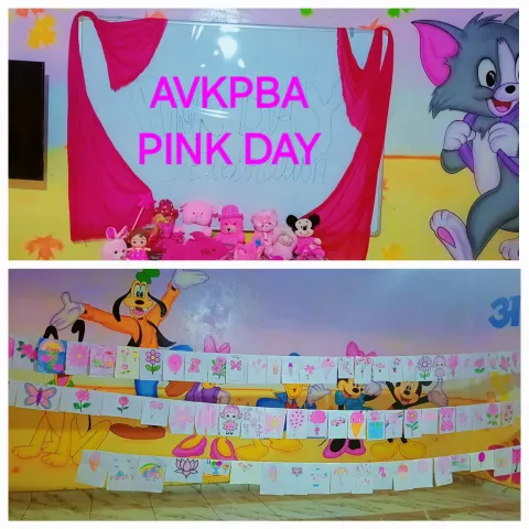 Umbrella Day and Pink Day were joyfully celebrated at Amrita Vidyalayam, Kuthuparamba
