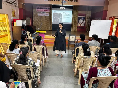 In-House Teachers Training Workshop on "Curriculum, Pedagogy and Technology" - Navi Mumbai