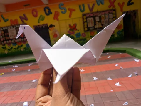 Hiroshima Day Observance at Amrita Vidyalayam kozhikode