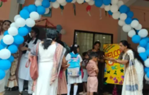 Opening Ceremony of LKG at Amrita Vidyalayam Koyilandy