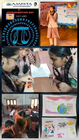 Pi day 2015 - Kuthuparamba 