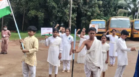 Amrita Vidyalayam Koyilandy Commemorates Quit India Movement with Great Fervour