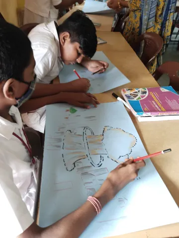Amrita Vidyalayam, Ernakulam Celebrated Hiroshima Day