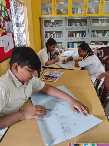 Amrita Vidyalayam, Ernakulam Celebrated Hiroshima Day