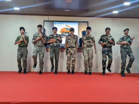 Amrita Vidyalayam Manjeri observed Kargil Vijay Diwas - 2025