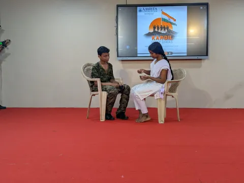Amrita Vidyalayam Manjeri observed Kargil Vijay Diwas - 2025