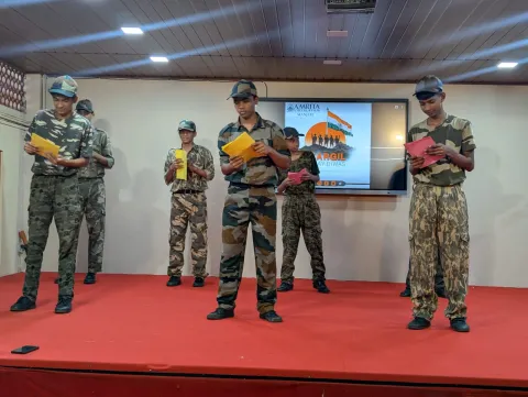 Amrita Vidyalayam Manjeri observed Kargil Vijay Diwas - 2025