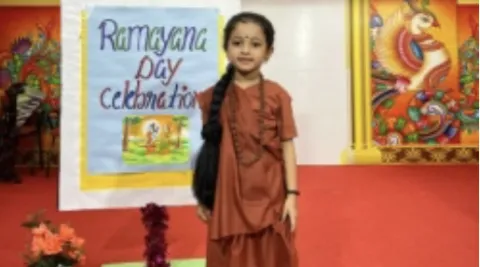 Ramayan Day Celebrated at Amrita Vidyalayam, Koyilandy