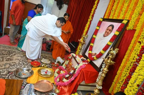 Samskriti Puja at Amrita Vidyalayam, Mangaluru